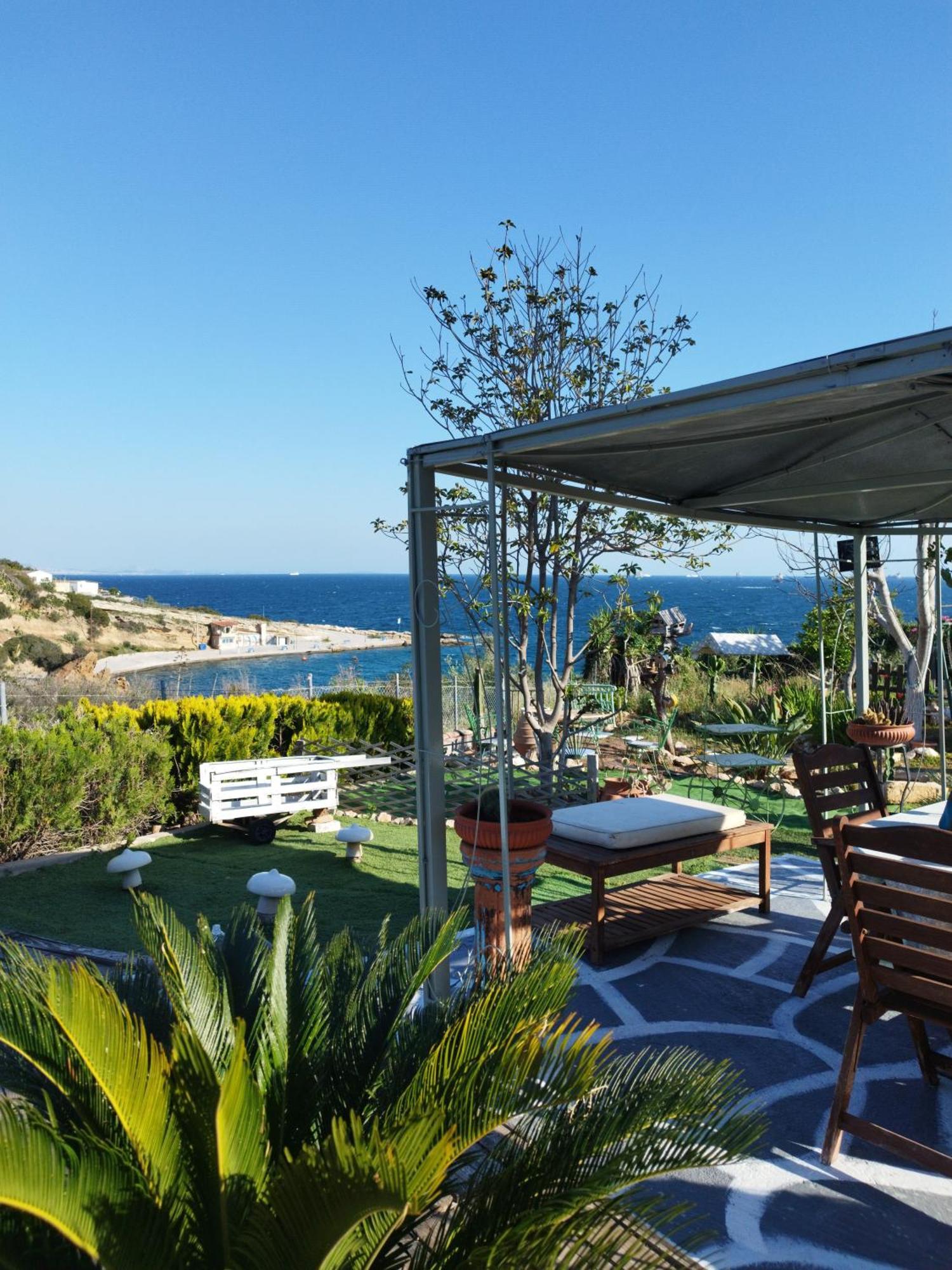 Ferienwohnung Kynosoura'S Sea View Ambelakia Exterior foto